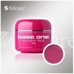 14 Sunset Red base one żel kolorowy gel kolor SILCARE 5 g 09102020